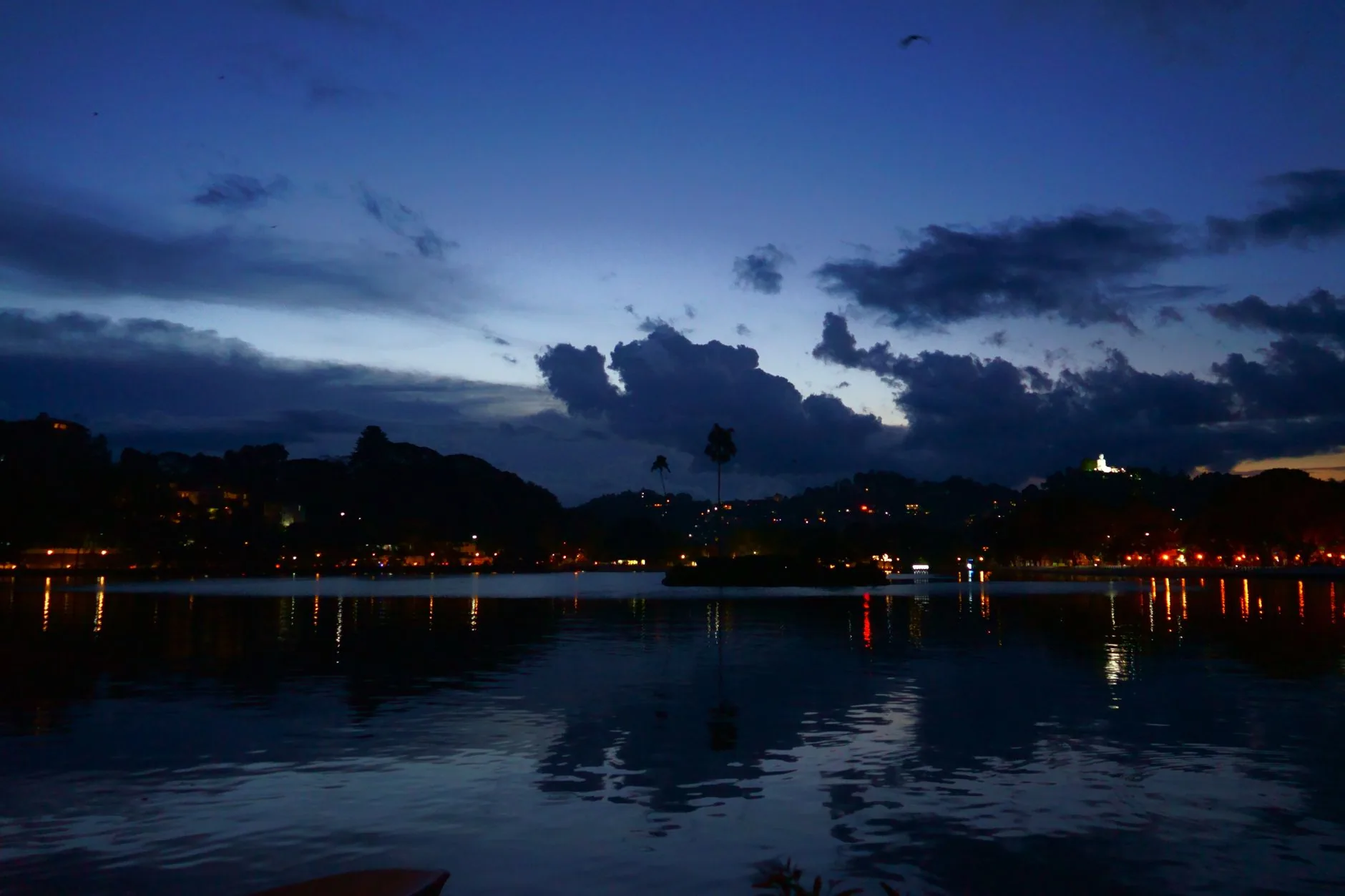 Kandy Lake by Chanthusa Wijayawickrama