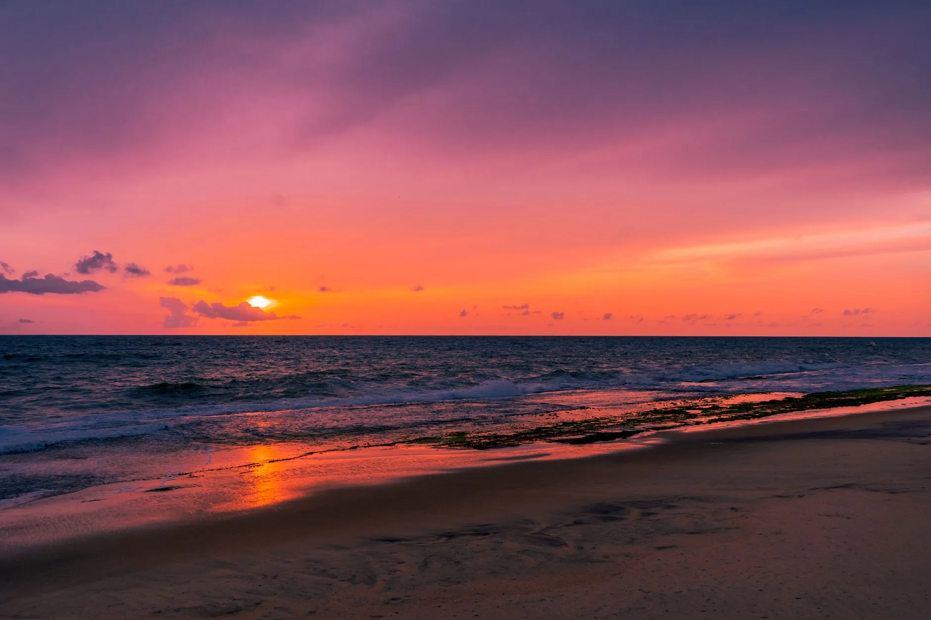 Negombo Beach by Nisal Rajapakshe