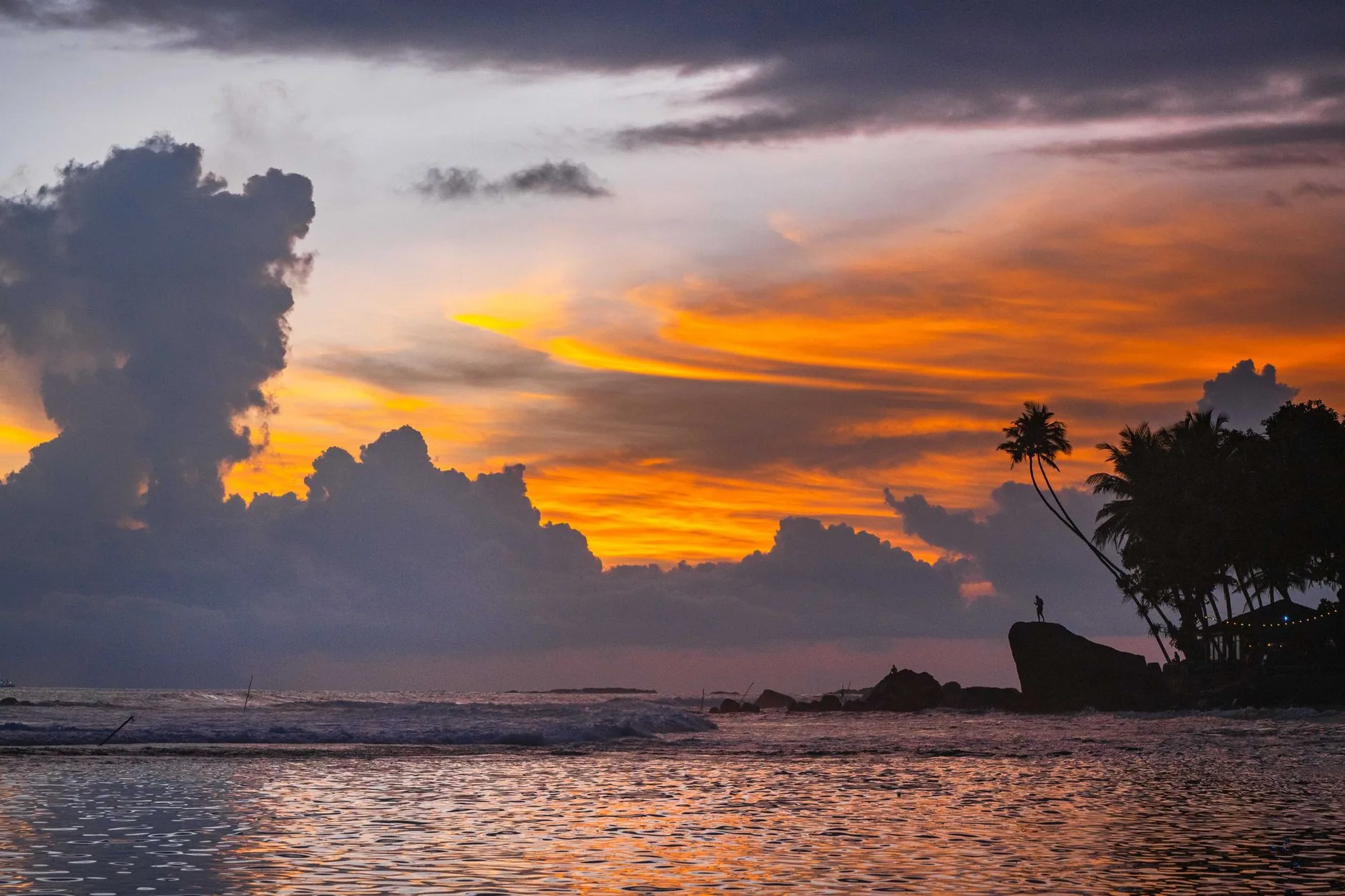 Unawatuna Beach by Atlantic Ambience