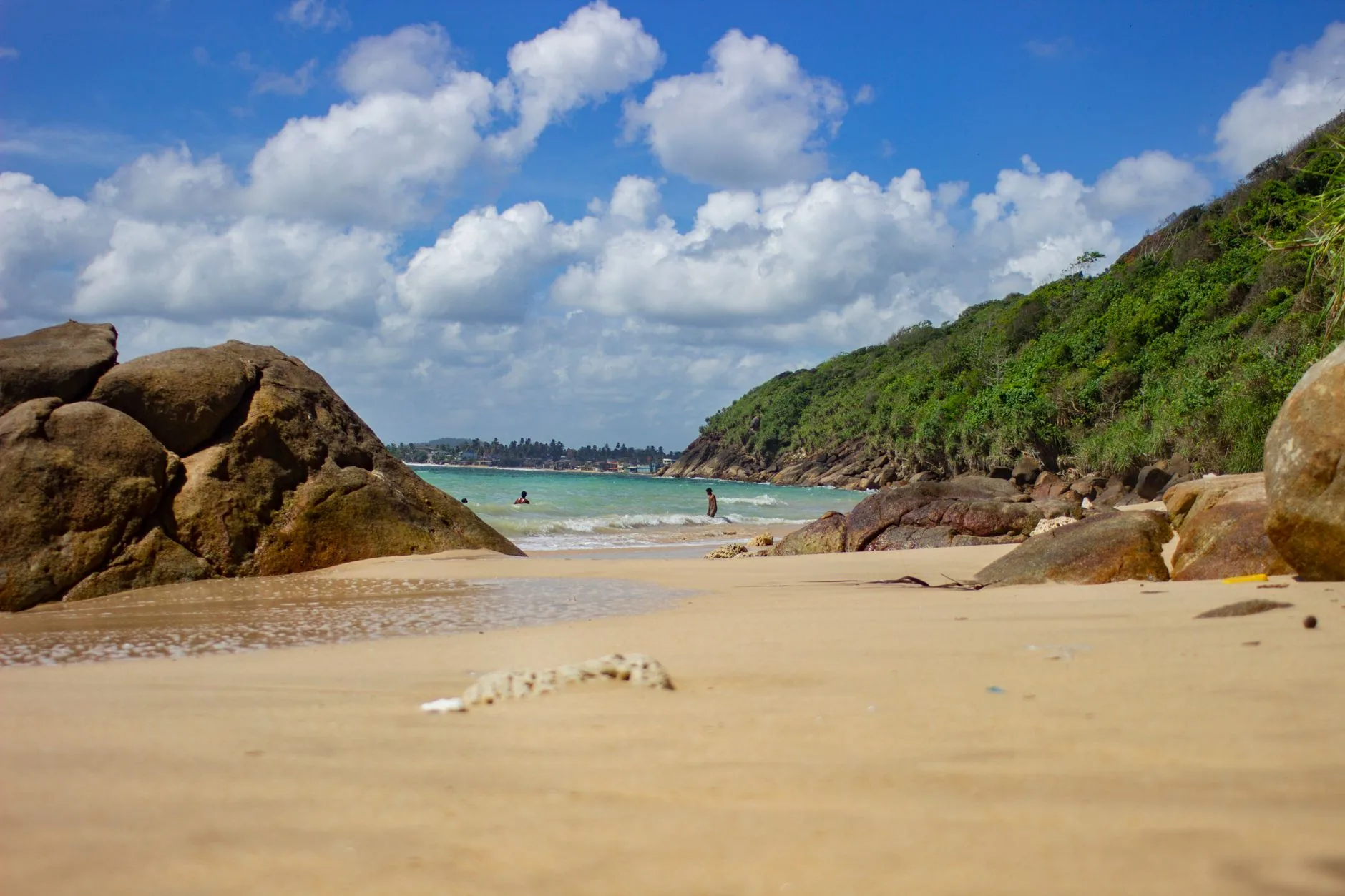 Jungle Beach, Rumassala by Ruwan Lakmal