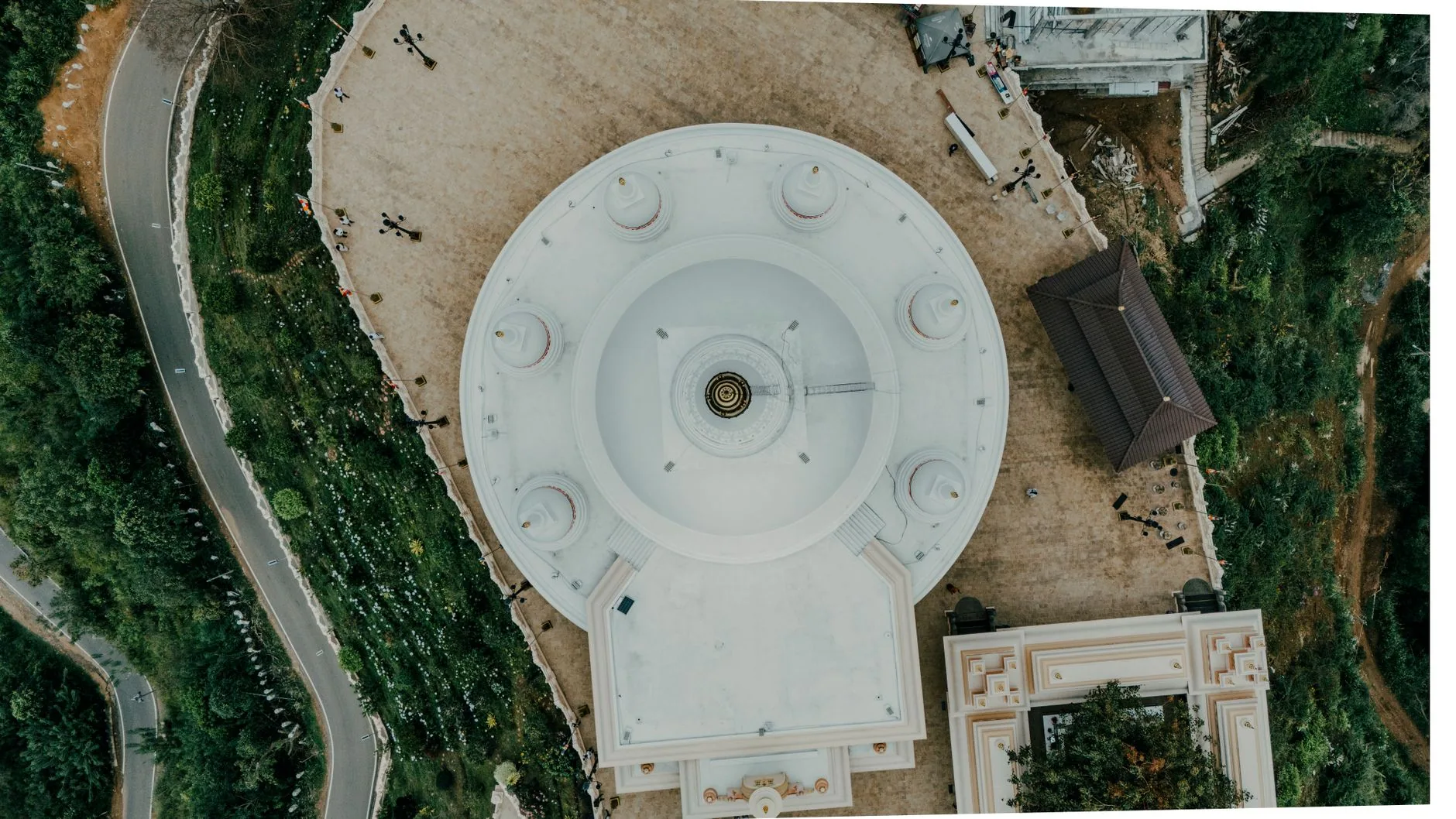Japanese Peace Pagoda by Eslam Mohammed Abdelmaksoud