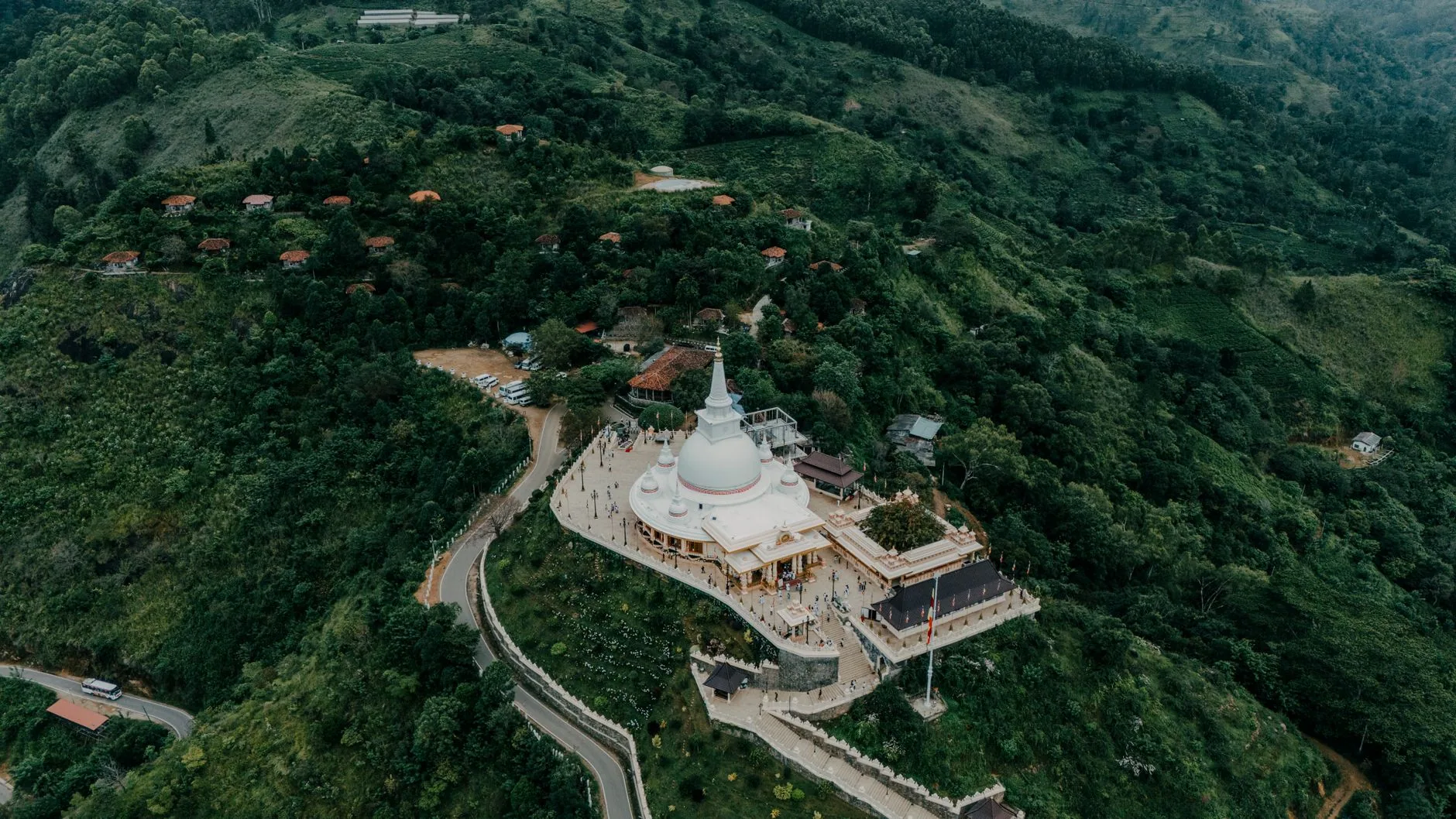 Japanese Peace Pagoda by Eslam Mohammed Abdelmaksoud
