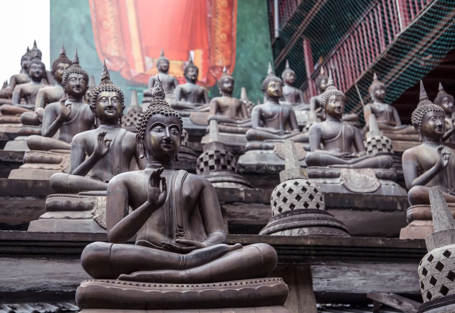 Gangaramaya Temple by Milada Vigerova