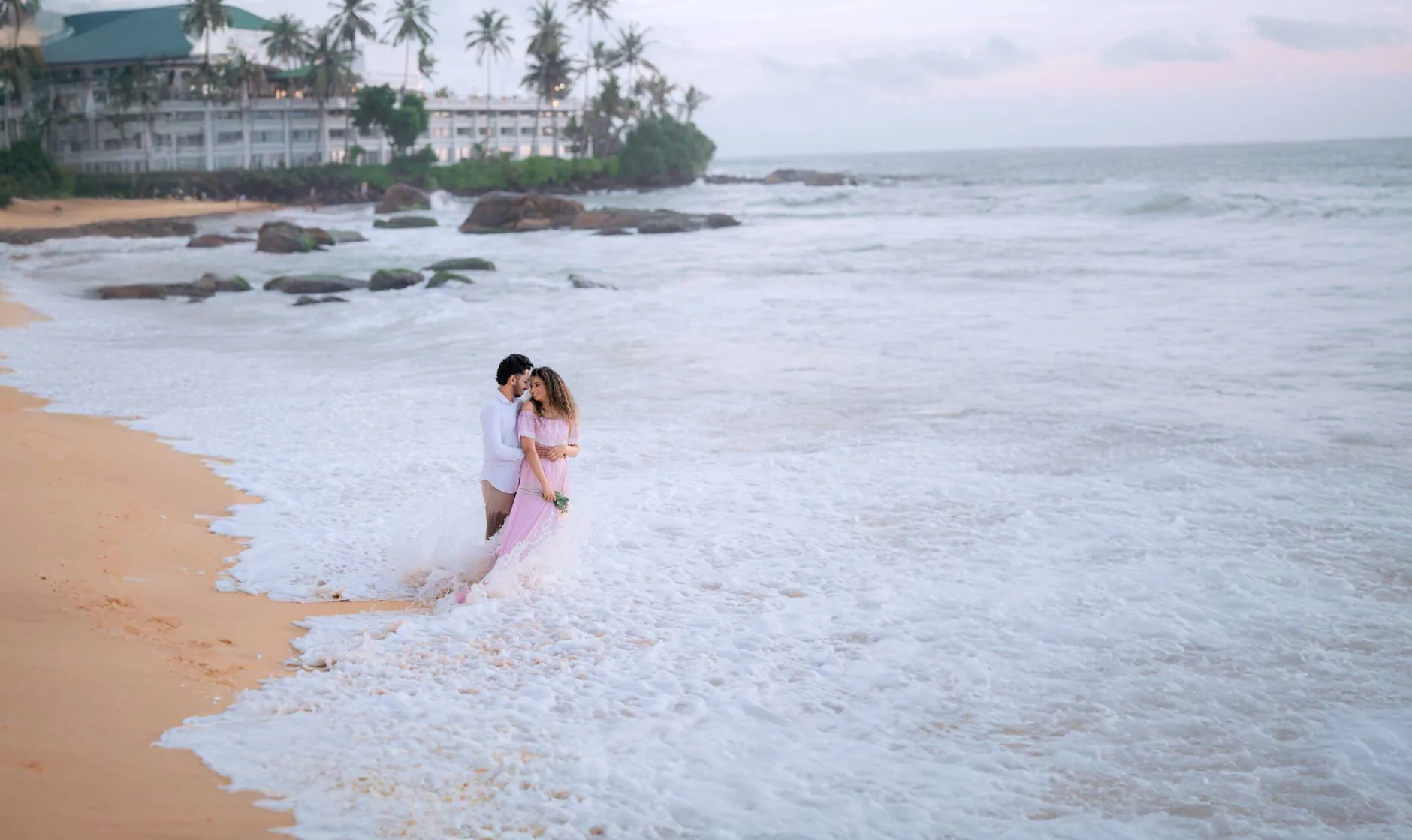Mount Lavinia Beach by Akalanka 98