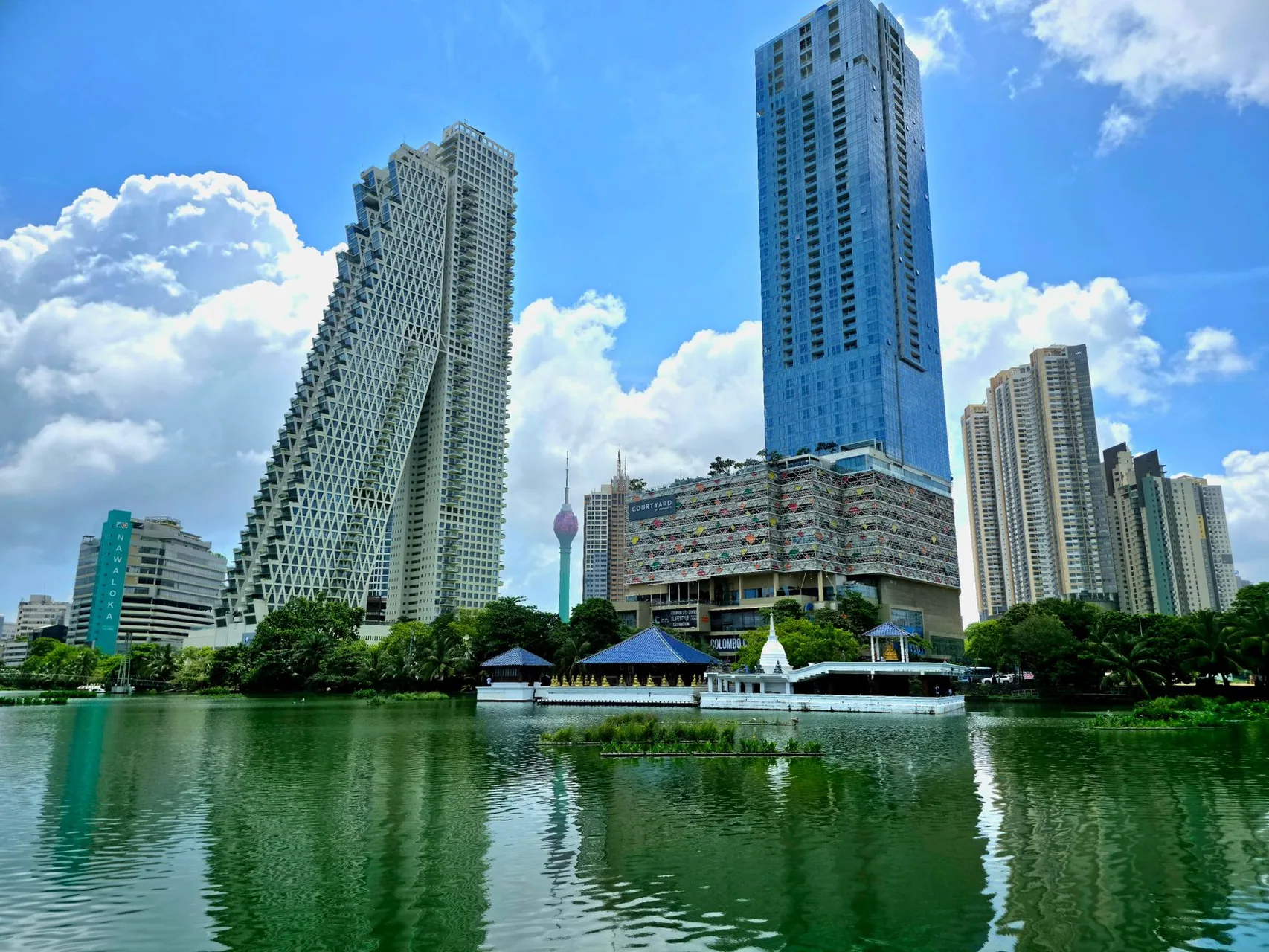 Beira Lake by Mohamed Ansaf