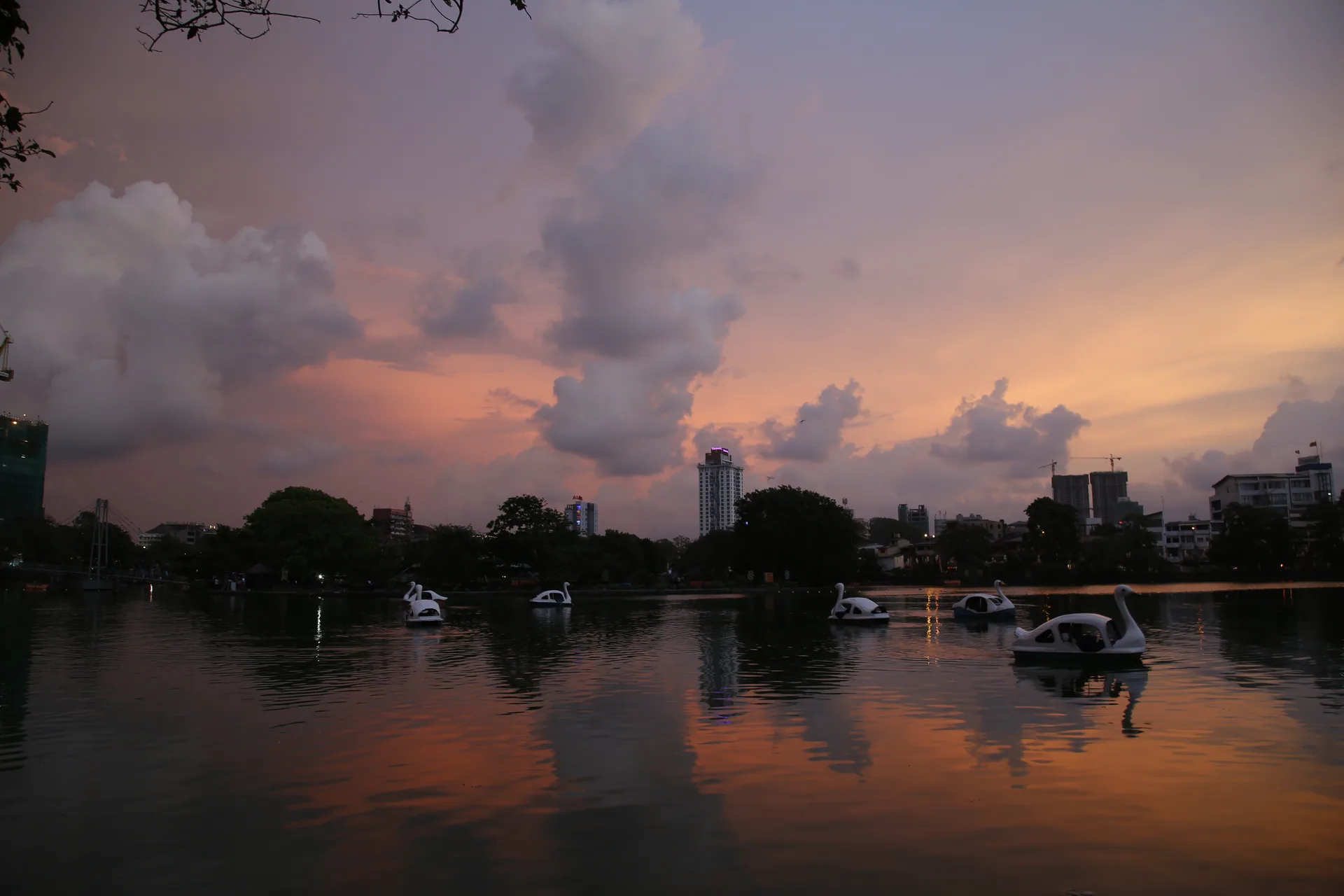 Beira Lake by Kapila Perera